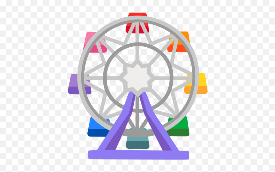 Ferris Wheel Emoji - Ann Berry Wheelhouse Png,Ferris Wheel Icon