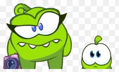 Smh Om Nom Sticker - Cut The Rope Discover Fictional Character png