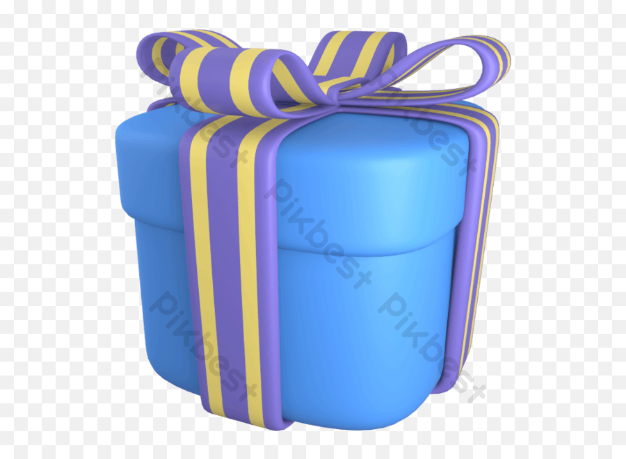 3d Icon Gift Box Illustration Object Png Images Free - Cylinder,Cylinder Icon