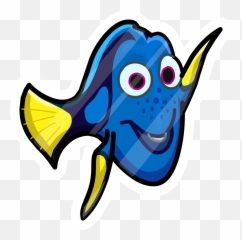 Finding Dory Pin Icon - Clipart Full Size PNG Png