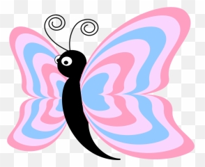 Cartoon Butterfly Clipart Free Download Transparent Png - Clip Art