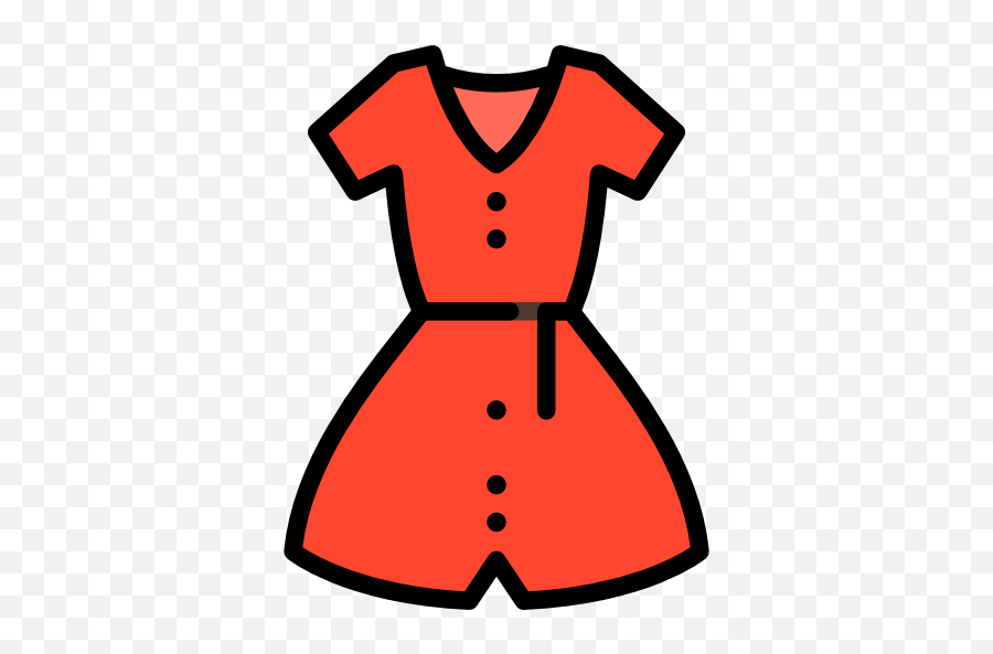 Fashion Icon - Women Clothes Size Icon Png,Dress Png