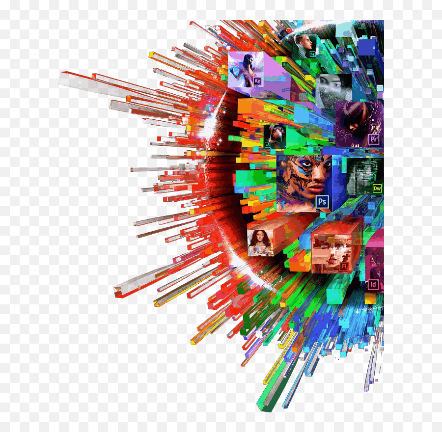 Download Adobe Creative Cloud Logo Png - Adobe Creative Png,Adobe Creative Cloud Logo