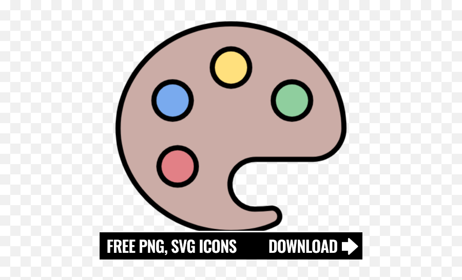 Free Color Palette Icon Symbol Png Svg Download - Smile Icon,Palette Icon Png