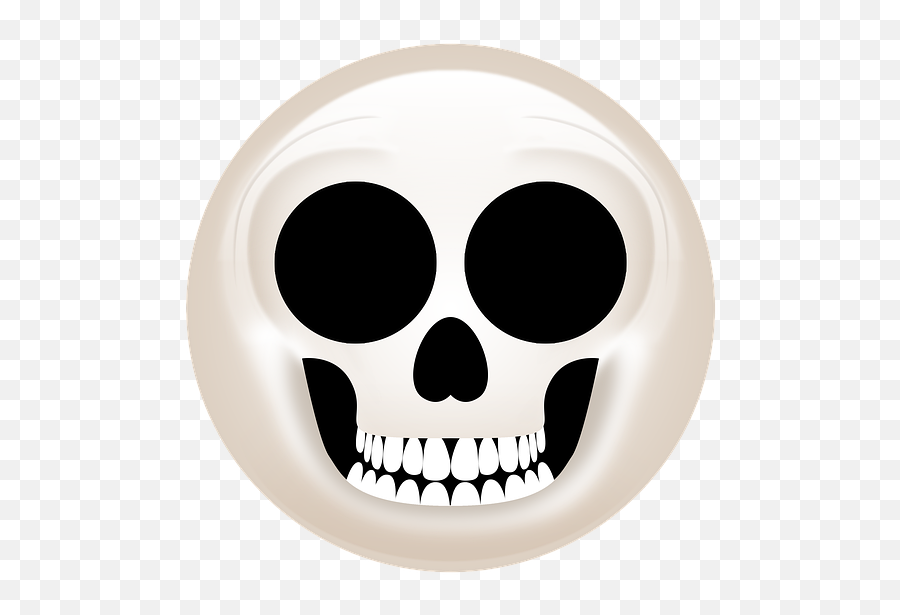 Free Photo Skeleton Skull Icon Emoji - Skull Emoji Png,Emoji Icon Png