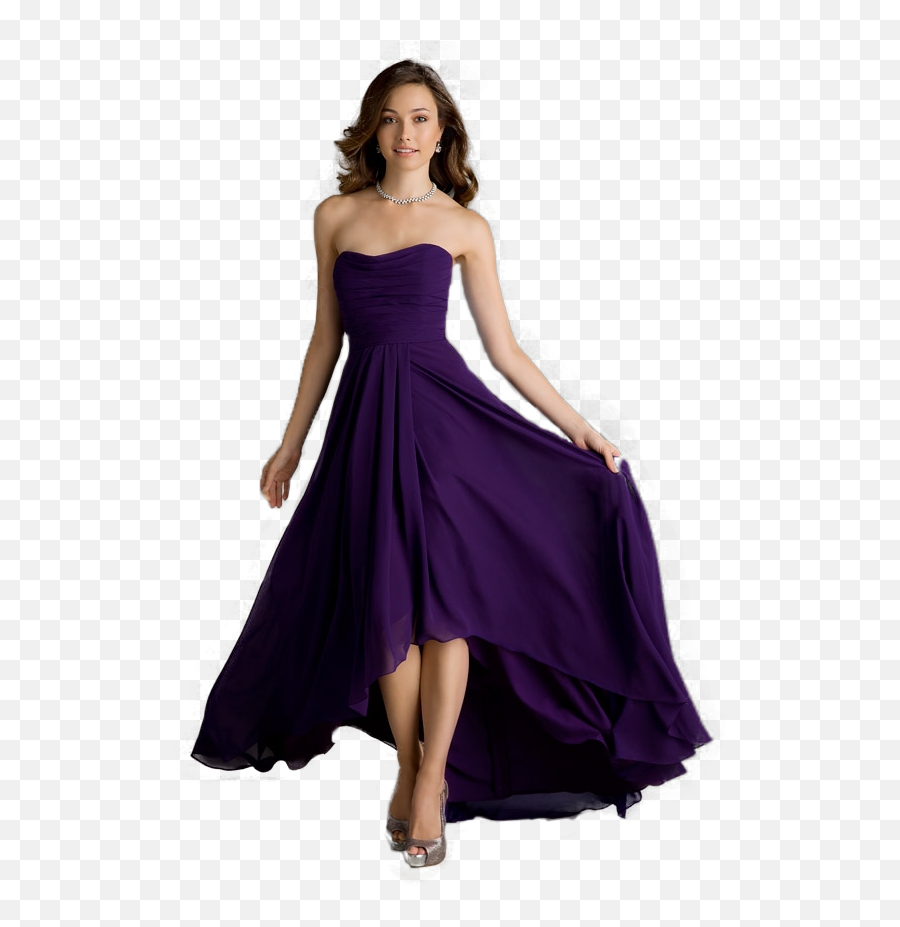 Female Model Png 90 Images In Collecti 540920 - Png Dark Purple Hi Low Prom Dresses,Models Png