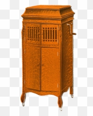 Antique Images Free Phonograph Graphic Vintage - Cupboard Png,Png Phonographic