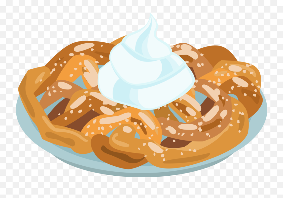 Donut Clipart Clear Background - Funnel Cake Clipart Png,Donut Transparent Background