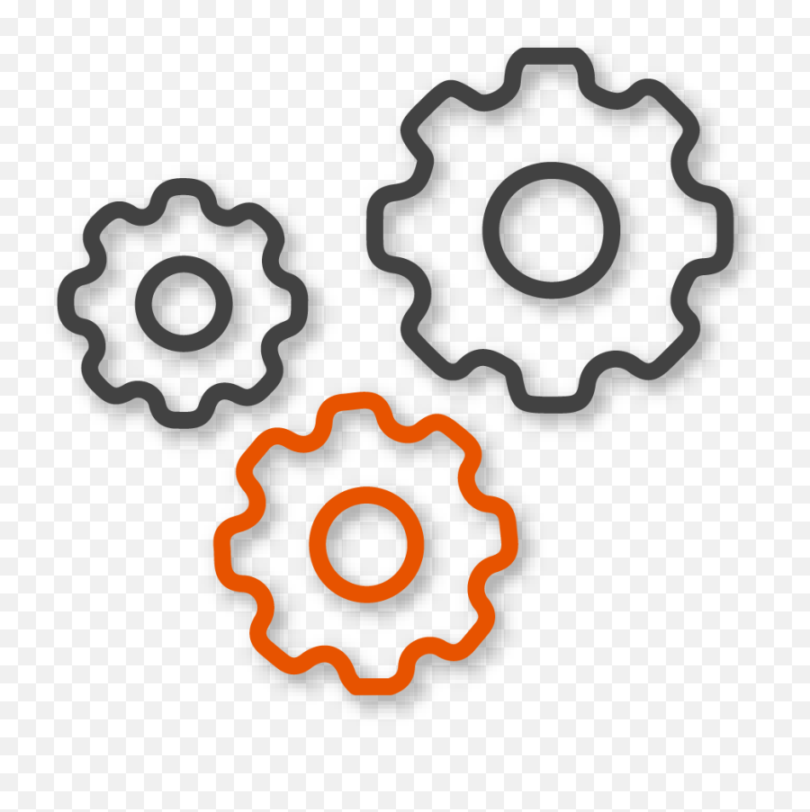 Home Png Two Gears Icon