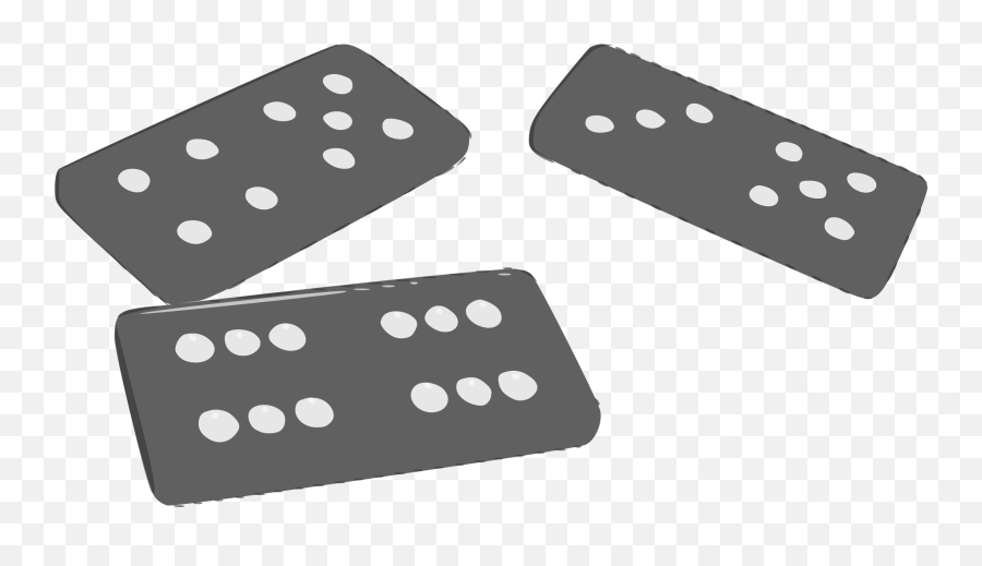 Black Dominoes Game Png Image - Domino Transparent,Dominoes Png