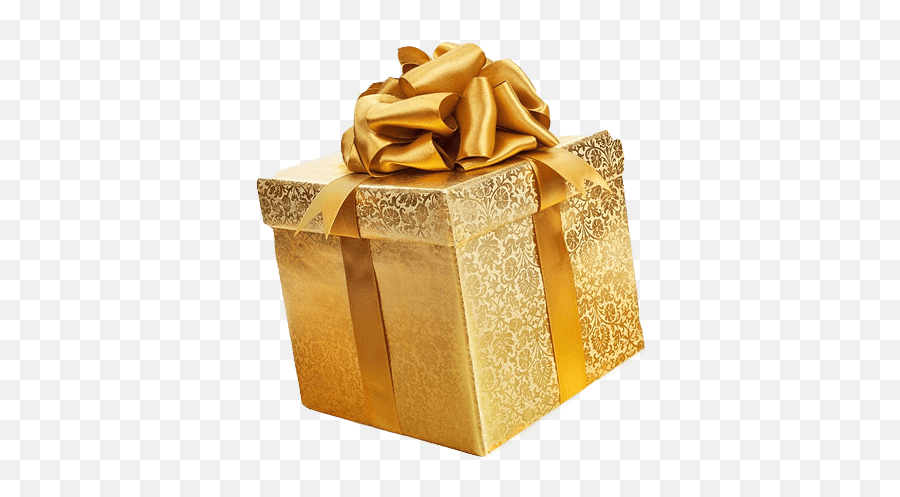 Today1580797132 Give Present Clipart Png Here - Gold Christmas Gift Png,Present Png
