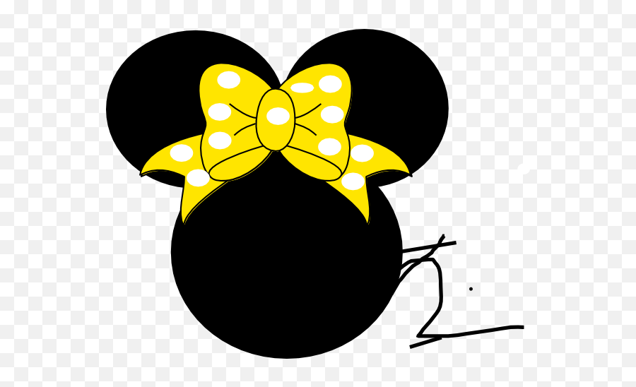 Download Mickey Mouse Ear Hat Clipart - Yellow Minnie Mouse Png,Minnie Mouse Bow Png