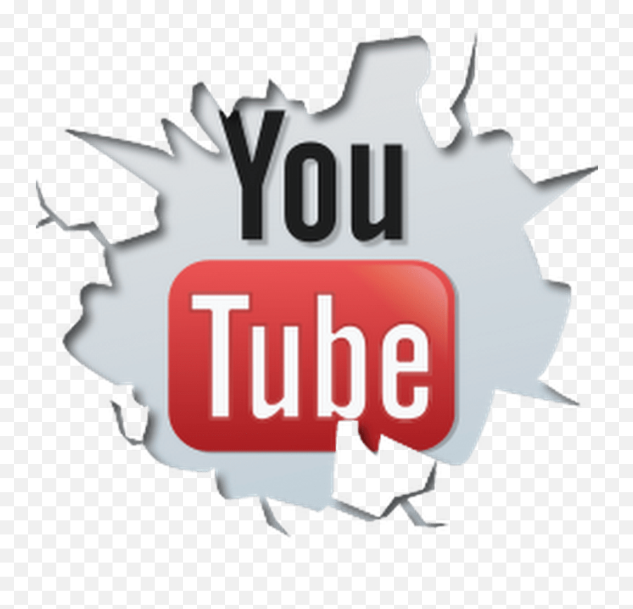 Download Youtube Broken Logo Png Image With No - Youtube Cool Logo Png,Youtube Images Png