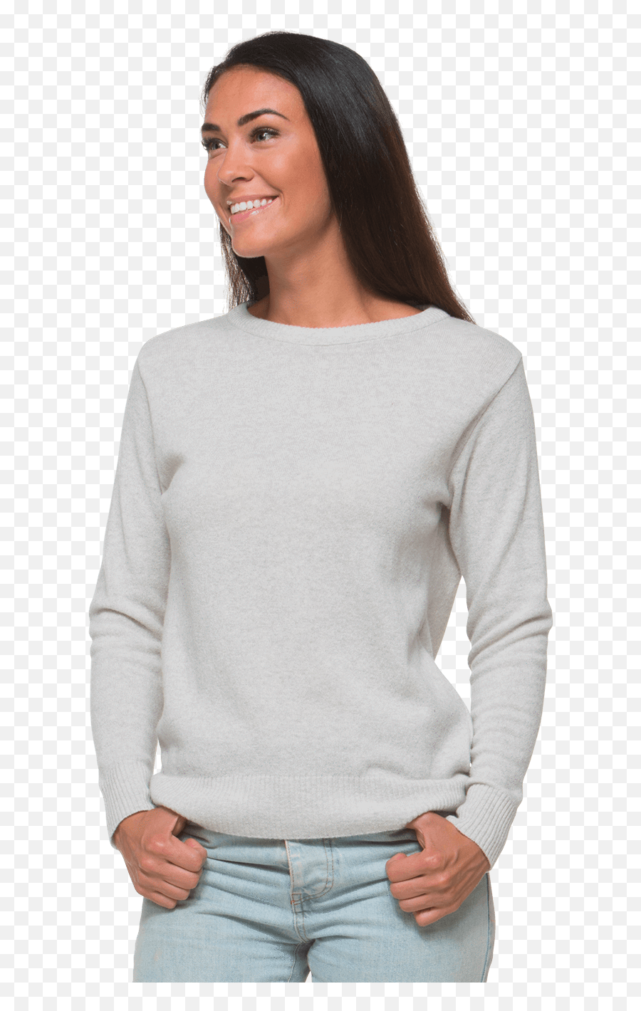 Womenu0027s Hanki Sweater - 100 Merino Woolu2028 Made In Finland Porridge Grey Sweater Png,Jean Grey Png