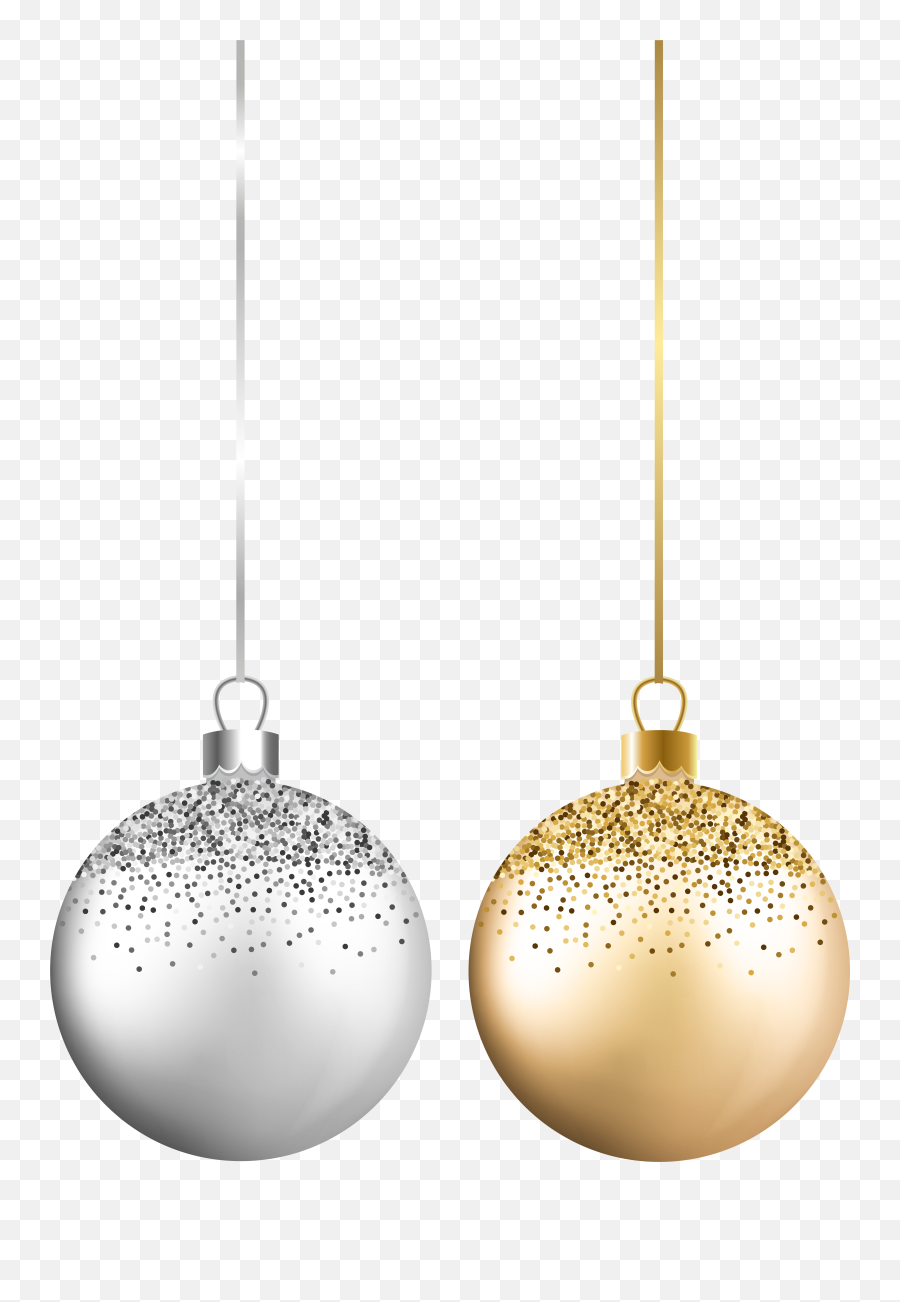 Silver Christmas Balls Png Transparent - Silver Christmas Ball Png,Balls Png