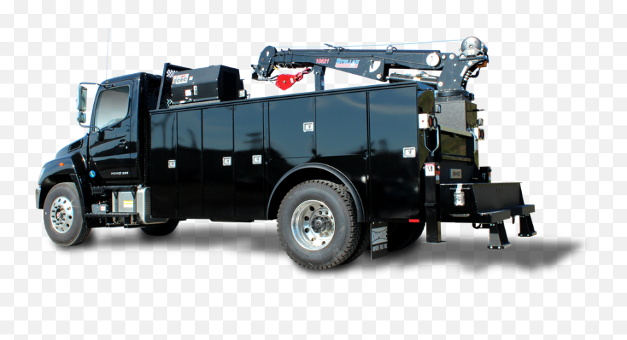 Tire Armored Car Tow Truck Commercial Ve 975599 - Png Black Mechanic Truck,Tow Truck Png