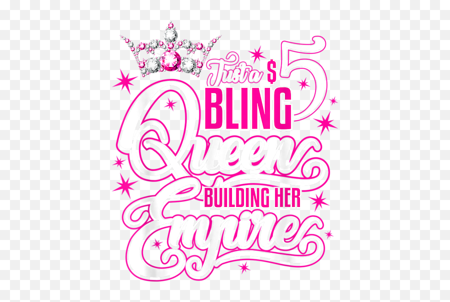 5 Bling Queen T - Shirt For Women Ladies Paparazzi Consultant Tote Bag Calligraphy Png,Paparazzi Png