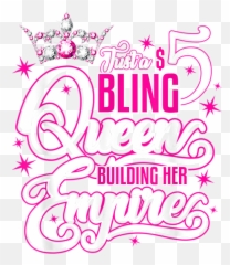 5 Bling Queen T - Shirt For Women Ladies Paparazzi Consultant Tote Bag Calligraphy Png,Paparazzi Png