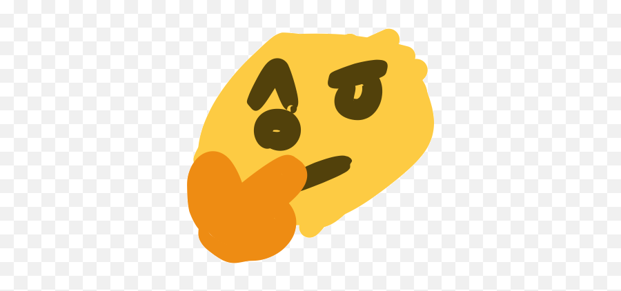 Thinking Face Emoji Know Your Meme - Thinking Suicide Emoji - Free  Transparent PNG Download - PNGkey