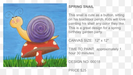 Download Hd Wild Things Popup Paint Studio - Sea Snail Sea Snail Png,Snail Png