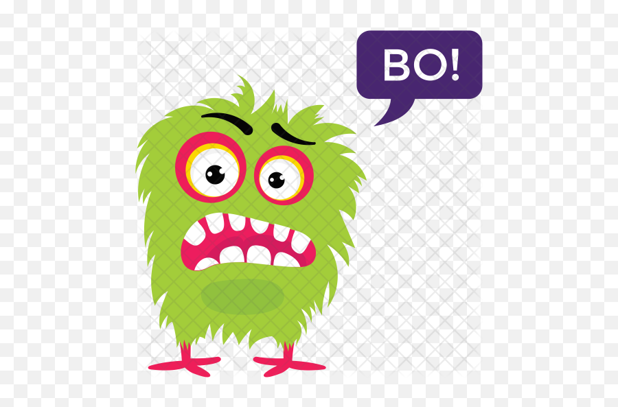 Angry Monster Icon - Cartoon Png,Monster Png