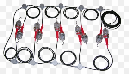 Incandescent Explosion Proof String Lights Western - Cable png