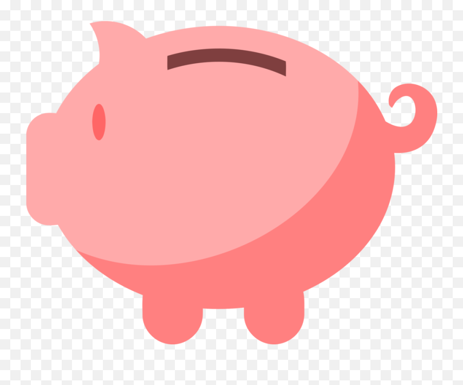 Piggy Bank Clipart Transparent - Clipart Of A Piggybank Png,Piggy Bank Transparent Background