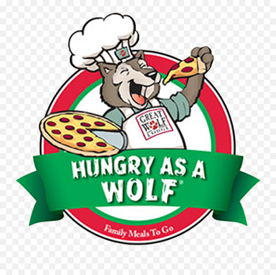Download Hungry As A Wolf Logo - Great Wolf Lodge Hungry As A Wolf Logo Png,Wolf Logo