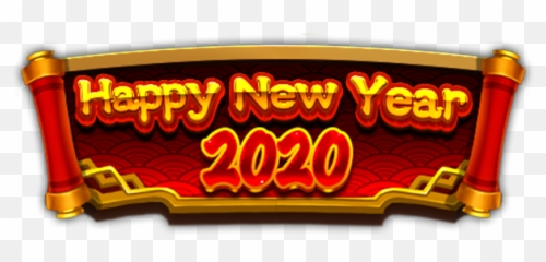 Happy New Year 2020 Widget - Happy New Year 2020 Golden Png,Happy New Year Logos