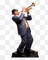 Trumpet Png - Man Playing Trumpet Png,Trumpet Png