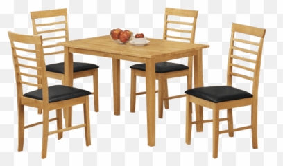 Dining Set Transparent Images Png Mart - Cadeira De Caviuna,Table And Chairs Png