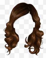 Hair Wig Png - Transparent Background Cartoon