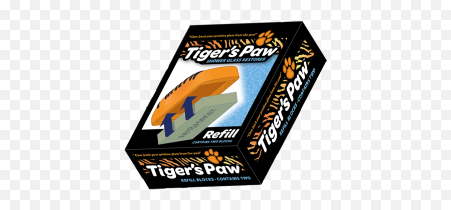 Tiger Paw Shower Glass Restorer - Tiger Paw Shower Cleaner Png,Tiger Paw Png