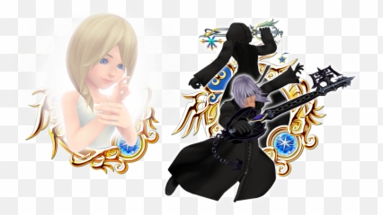 Namine Exmod Riku V Roxas - Kingdom Hearts Oathkeeper Png,Roxas Png