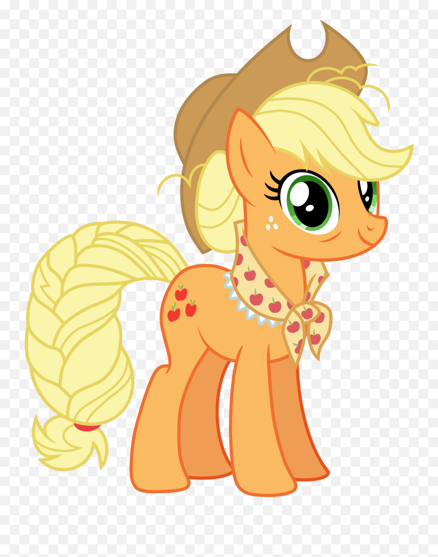 Applejack Is A Cowgirl Earth Pony And - My Little Pony Old Applejack Png,Applejack Png