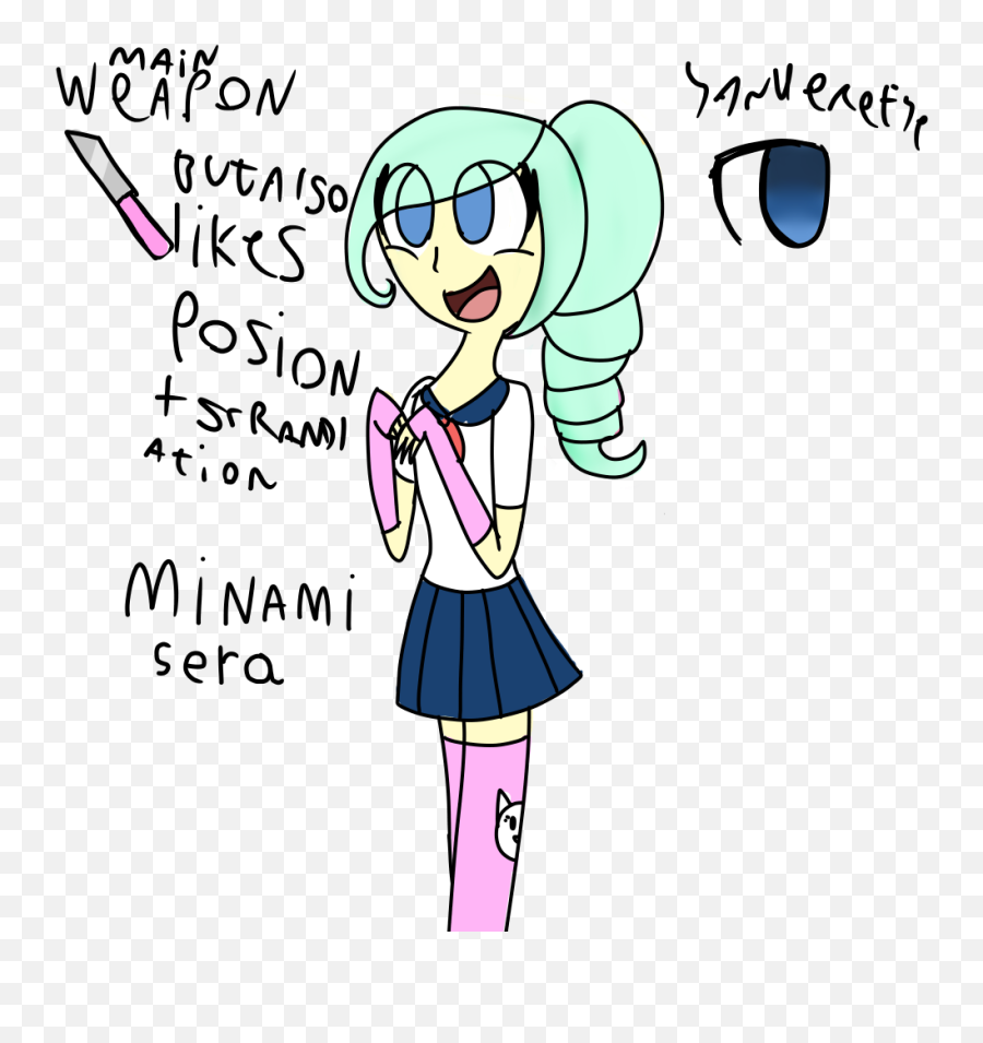 Yandere Oc Yeeee Not - Yandere Simulator Yandere Ocs Png,Yandere Simulator Logo