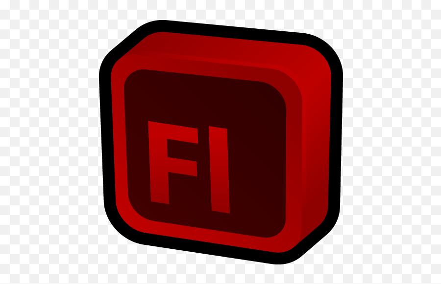 Adobe Flash Icon - Adobe Flash 3d Icon Png,Adobe Flash Logo