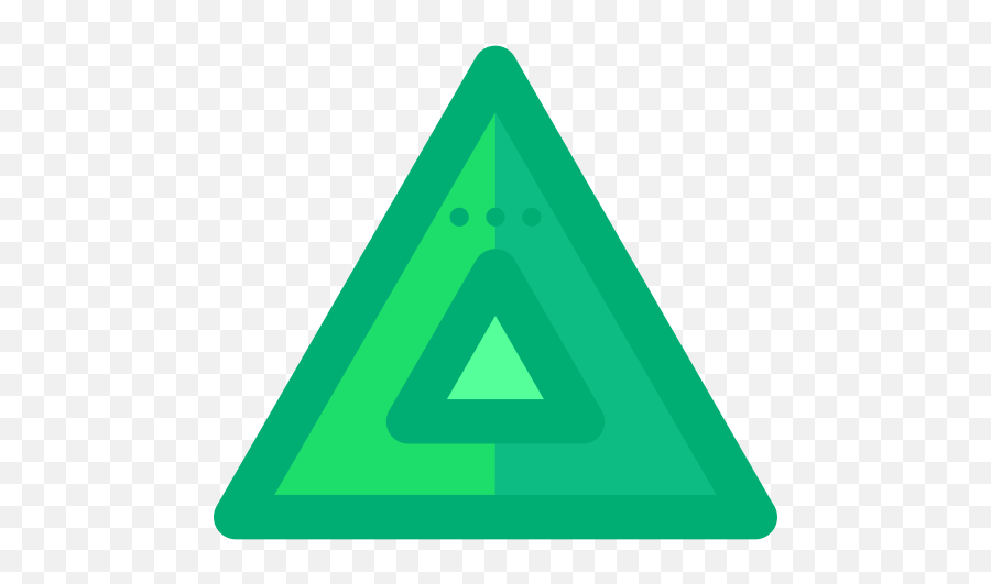 Triangle Png Icon 14 - Png Repo Free Png Icons Sign,Green Triangle Png