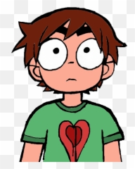 Download Scott Pilgrim Png - Scott Pilgrim Looking Up,Pilgrim Png