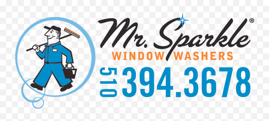 Residential Window Cleaning Services Oakland Ca Mr Sparkle - Mr Sparkle Window Washers Png,Pressure Washing Logo Ideas