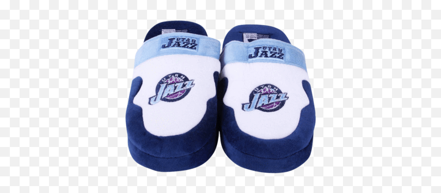 Utah Jazz U2013 Happyfeet Slippers - Baby Toddler Shoe Png,Utah Jazz Logo Png