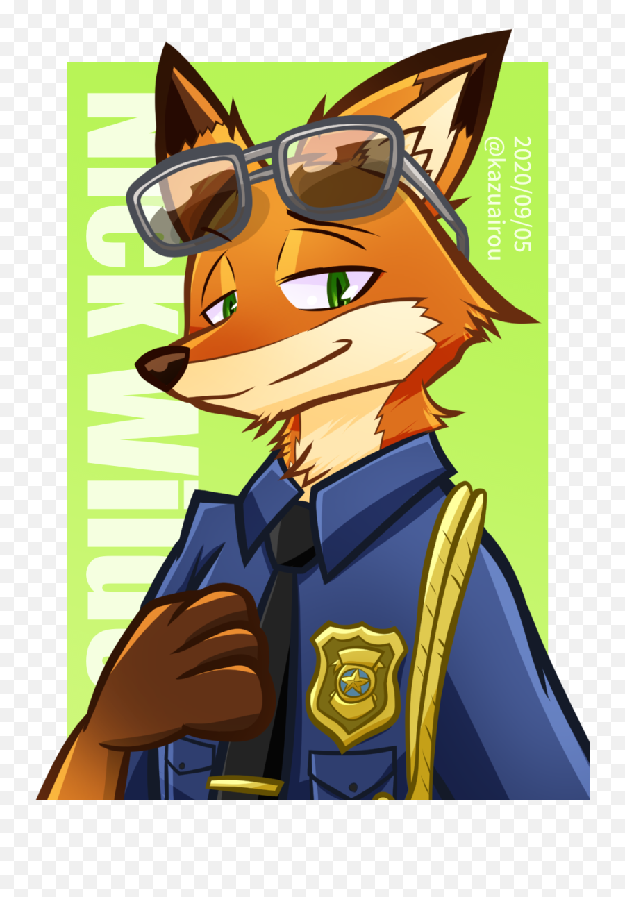 Airouloveyou - Fictional Character Png,Nick Wilde Png