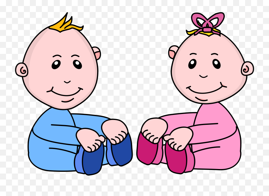 Infant Clipart Transparent Background - Boy And Girl Baby Clipart Png,Baby Transparent Background