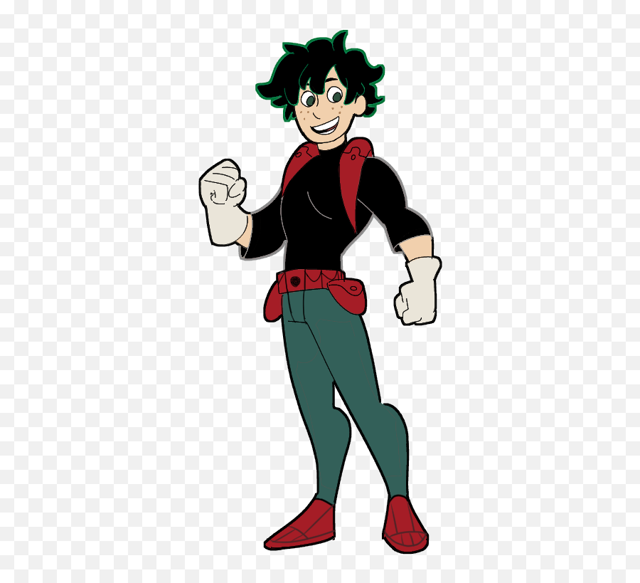 Draw Deku In The Style Of Kim Possible - Fictional Character Png,Kim Possible Png