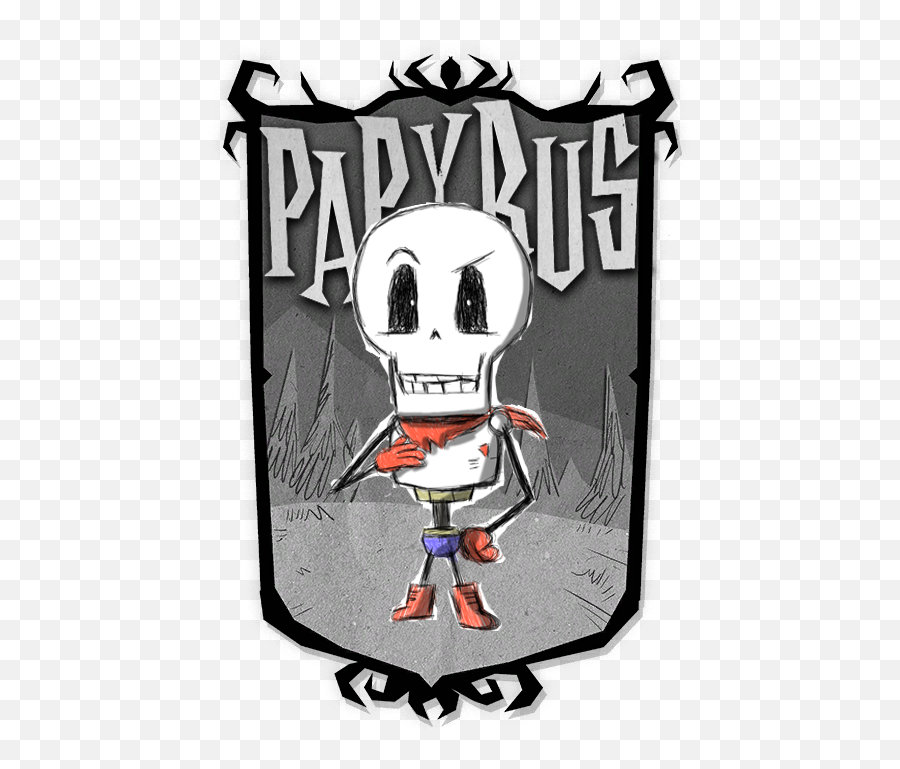Steam Workshopundertale The Great Papyrus Don T Starve Together Mod Characters Png Undertale Papyrus Png Free Transparent Png Images Pngaaa Com