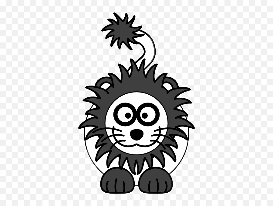 Lion Clip Art - Vector Clip Art Online Royalty Cartoon Lion Clipart Png,Lion Cartoon Png