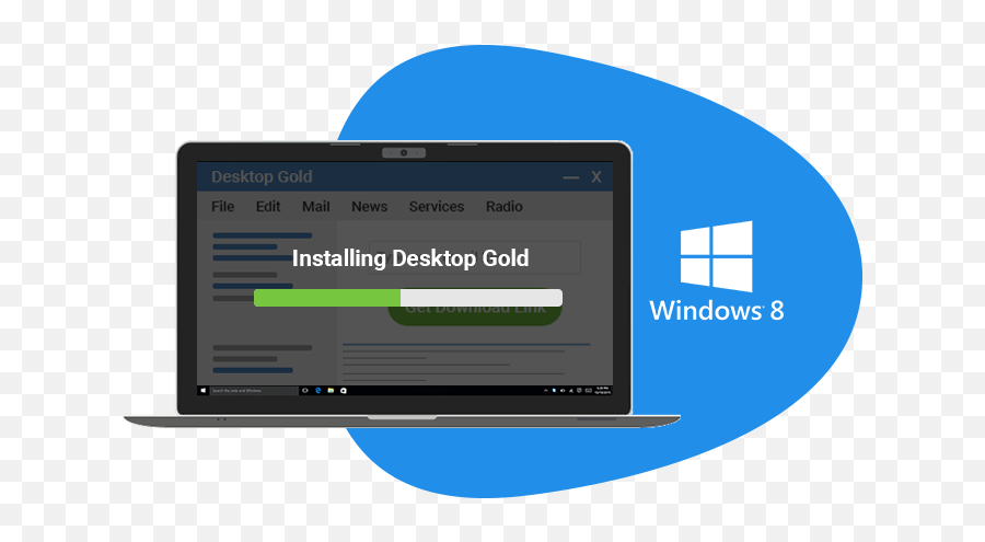 Install Aol Desktop Gold Windows 7 U0026 10 Reinstall Png Window 8 Logo