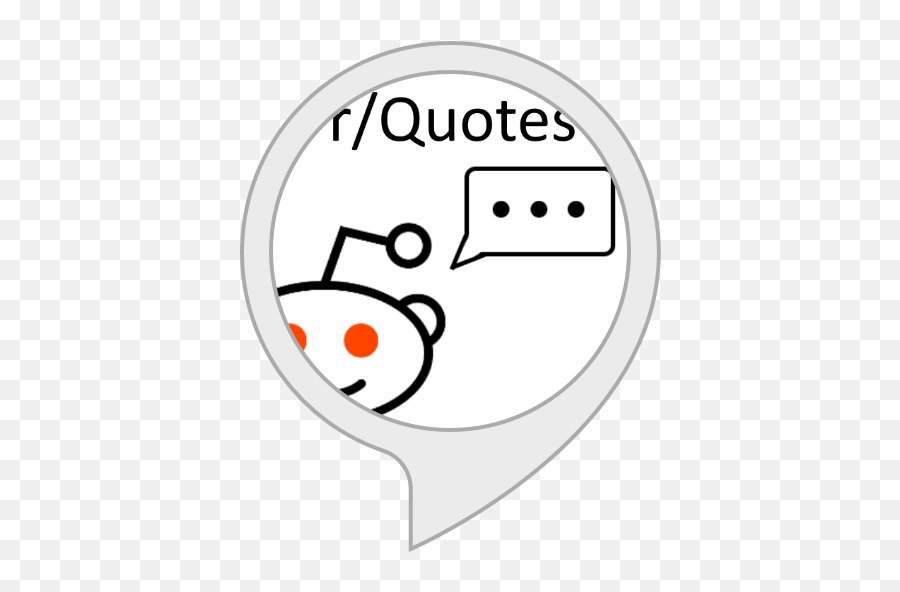 Amazoncom Reddit Quotes Alexa Skills - Dot Png,Reddit Logo Font