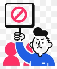 Demonstration Sign Free Icon Of Us Election 2020 Illustrations - Sign png