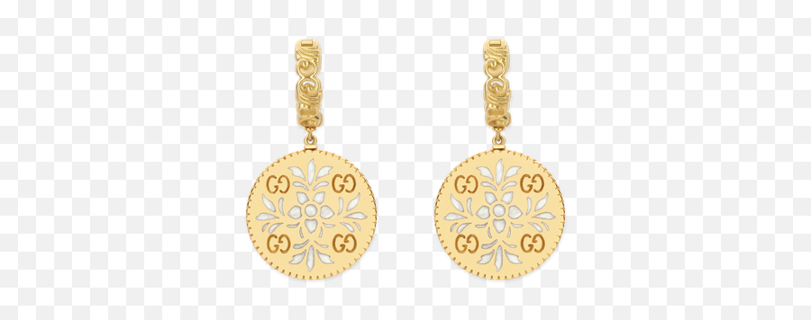 Gucci Jewelry Earrings - Gucci Gold Bloom Earrings Png,Gucci Icon Twirl Collection Necklace